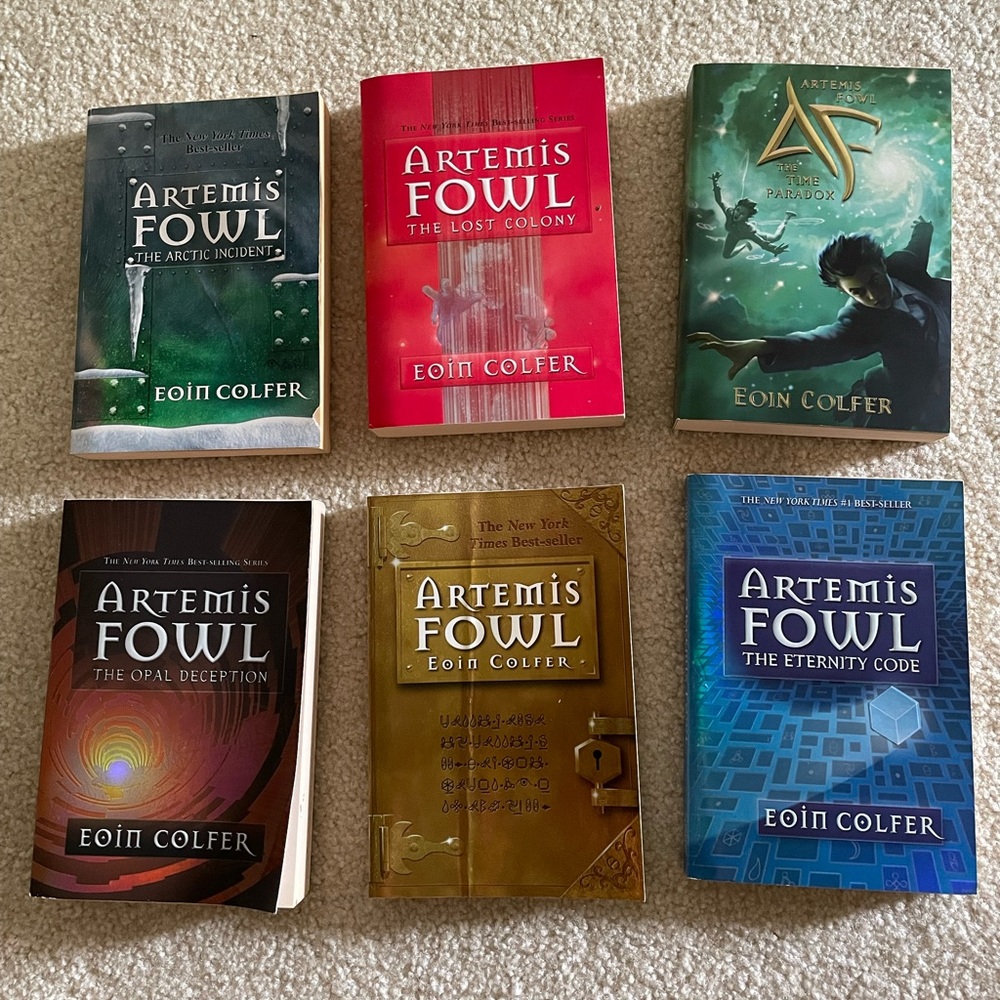 Artemis Fowl Books (6 Books)